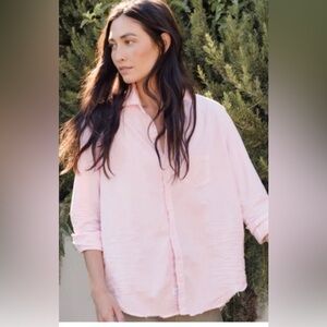 Frank & Eileen Soft Pink Collared Shirt